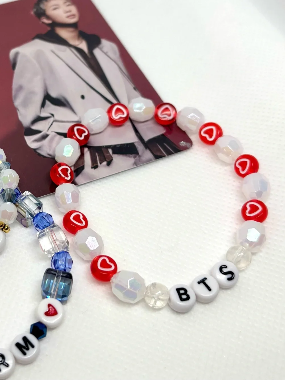 (5pcs) BTS RM NAMJOON BIAS BUNDLE Photocard Bracelet ARIRANG 2026